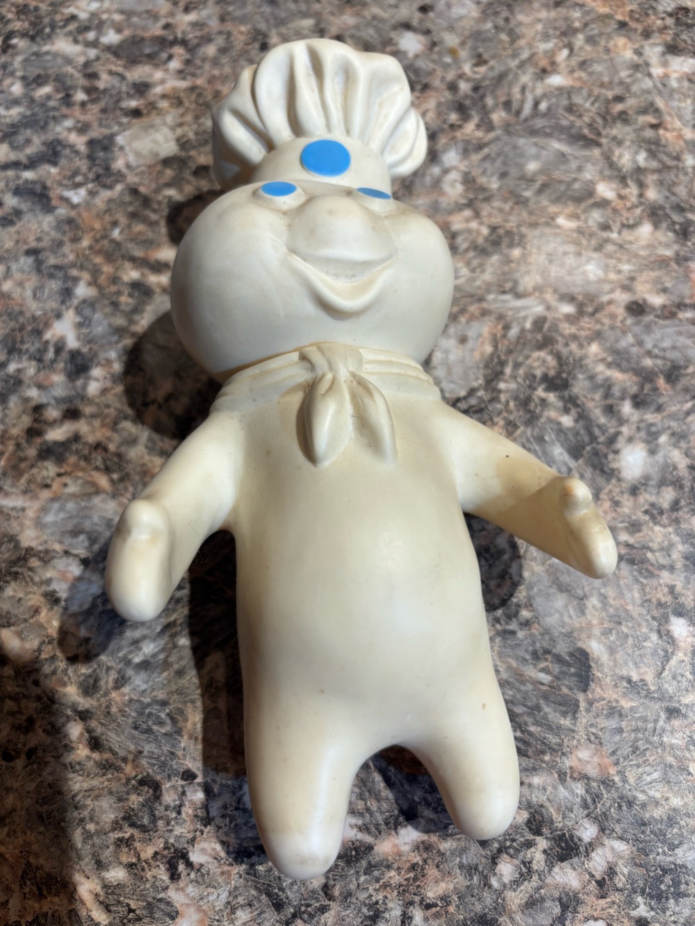 Vintage 1971 Pillsbury dough boy vinyl w/ swivel head